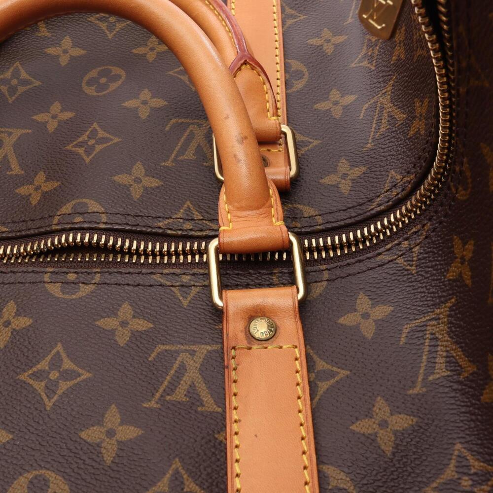 LOUIS VUITTON Brown Leather Boston Bag - Picture 13 of 15